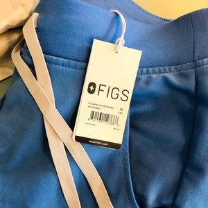 Figs NWT XS TALL Zamora 2.0 Ceil Blue